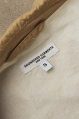 Engineered Garments KHAKI Folk Jacket 卡其色多口袋夾克外套
