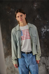 1950s Jim Clinton Sportwear Ricky Rayon Gabardine Jacket 嫘縈華達呢夾克