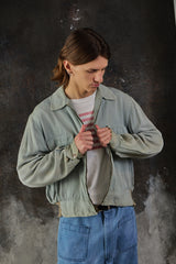 1950s Jim Clinton Sportwear Ricky Rayon Gabardine Jacket 嫘縈華達呢夾克