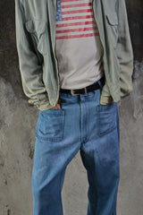 Vintage 1996 U.S. Navy Denim Utility Trousers (Dungarees) 美軍公發水洗喇叭牛仔褲