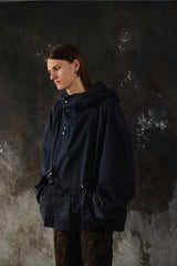 Vintage 1970s Royal Navy Ventile Weatherproof Bomb Head Smock