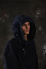 Vintage 1970s Royal Navy Ventile Weatherproof Bomb Head Smock