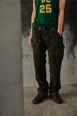 Polo Ralph Lauren 00's Reversible Orange/Camo Cargo Pants 亮橘/迷彩雙面工裝長褲