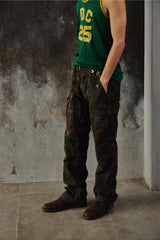Polo Ralph Lauren 00's Reversible Orange/Camo Cargo Pants 亮橘/迷彩雙面工裝長褲
