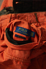 Polo Ralph Lauren 00's Reversible Orange/Camo Cargo Pants 亮橘/迷彩雙面工裝長褲