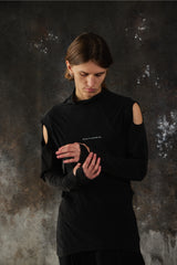 HAMCUS ICS / Standard Bodysuit (Black) 中國機能品牌 結構剪裁高領長袖連身緊身衣