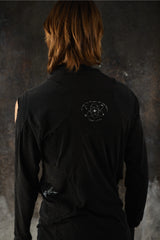 HAMCUS ICS / Standard Bodysuit (Black) 中國機能品牌 結構剪裁高領長袖連身緊身衣