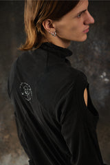 HAMCUS ICS / Standard Bodysuit (Black) 中國機能品牌 結構剪裁高領長袖連身緊身衣