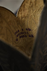 Vintage Stetson Leather Western Cowboy Boots 綠色全皮革手工西部牛仔靴