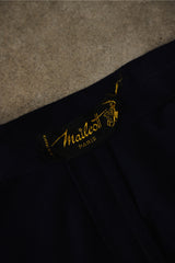 Vintage 70s Mailcott Paris Made in France Mesh Knit Shirt Jacket70年代古著尖領網眼針織襯衫外套 法國製