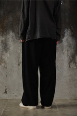 Yohji Yamamoto POUR Homme Wool Gabardine Big String Pants 山本耀司主線大抽繩羊毛寬褲