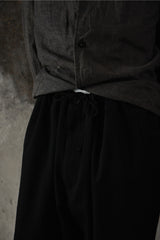 Yohji Yamamoto POUR Homme Wool Gabardine Big String Pants 山本耀司主線大抽繩羊毛寬褲