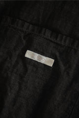 COMOLI Beta-Chambray Stand Collar Jacket 日本設計師品牌 灰色棉質立領襯衫外套