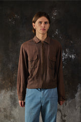 1950s CONMATIC Zipper Windowpane Gabardine  Jacket 50年代 窗格紋短版休閒外套 復古黃銅拉鍊