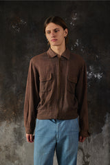 1950s CONMATIC Zipper Windowpane Gabardine  Jacket 50年代 窗格紋短版休閒外套 復古黃銅拉鍊