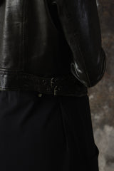 SPORT b. Lambskin Leather Biker Jacket 經典羊皮斜拉鍊騎士皮衣外套