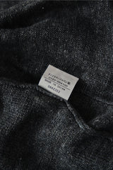 Agnes b. HOMME Grey Fine Knit Cardigan 純麻灰色針織開襟衫