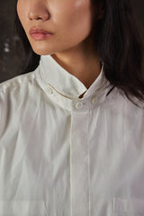 Yohji Yamamoto S'YTE Dual-Pocket Loose Long Shirt 山本耀司 棉質雙口袋寬鬆長版白襯衫