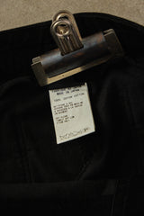 Y's Yohji Yamamoto Side Button Wide Pants 山本耀司 黑色側排釦棉質寬褲