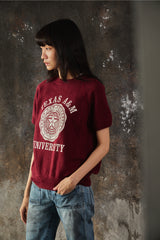 Vintage 80s Soffe Texas A&M Short Sleeve Sweatshirt USA Made 古著德州農工大學 短袖衛衣 美製