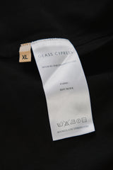 Glass Cypress Gustav Flannel 'Black'Embroidered Shirt 美國奢華品牌 黑色純羊毛滿版魚群刺繡長袖襯衫