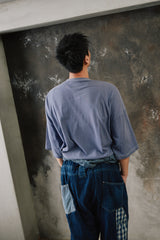 JieDa Dyed Over Size Tee 日本潮流品牌 日系做舊棉質寬鬆五分袖短T