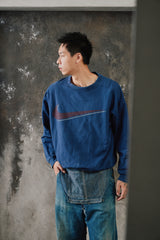 Vintage 90s Nike Big Swoosh Crewneck Sweatshirt Navy USA 90年代美製 藍色大勾勾 圓領衛衣