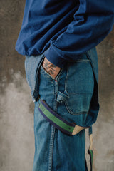1940~50’s “TEST” Vintage Denim Overalls 原版古著丹寧工裝吊帶褲