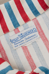 1940s-50s Retgap-Thalheimer Co. Ivy League Yale Reunion PULLover Striped Shirt 耶魯大學校友聚會條紋套頭衫短袖古著襯衫