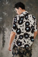 Jacquemus La Chemise Melo Floral Shirt 法國時尚品牌 經典花卉印花古巴領嫘縈襯衫