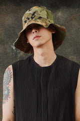 Reversible West German Sumpftarn Camo Bucket Hat 雙面戴復古迷彩戶外山系漁夫帽