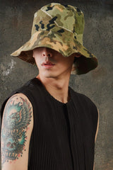 Reversible West German Sumpftarn Camo Bucket Hat 雙面戴復古迷彩戶外山系漁夫帽
