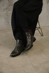 Melvin & Hamilton Brown Leather Brogue Chelsea Boots 德國鞋履品牌 棕色皮革雕花切爾西靴