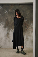 LIMI feu Botton Coat Dress 山本里美 釦飾長版罩衫洋裝