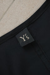 Y's Modal Rayon Tunic Dress 山本耀司支線 綁帶長版罩衫洋裝 可兩面穿