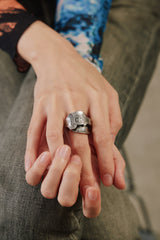 Vintage Stainless Steel Rolex Bucherer Spoon Ring 不鏽鋼 勞力士古董湯匙改製戒