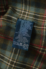 2000s Polo Ralph Lauren Vintage Heavyweight D-Pocket Cowhide Leather 古著重磅牛皮地圖口袋機車夾克 羊毛格紋內襯