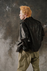 OLD JOE - PATINA HORSE-HIDE JEAN JACKET Made in Japan 經典二代牛仔夾克版型 手工舊化茶芯馬皮皮衣