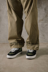 Gosha Rubchinskiy x Vans Half Cab LX Green Camo/Black聯名限定款 黑色麂皮拼接綠色叢林迷彩中筒滑板鞋