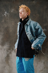 Levi's x BEAMS Super Wide V2 Type I Trucker Jacket 2024聯名款 經典一代寬版解構拼接牛仔夾克