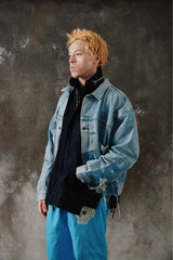 Levi's x BEAMS Super Wide V2 Type I Trucker Jacket 2024聯名款 經典一代寬版解構拼接牛仔夾克