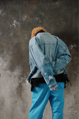 Levi's x BEAMS Super Wide V2 Type I Trucker Jacket 2024聯名款 經典一代寬版解構拼接牛仔夾克
