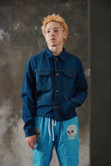 Vintage 1970s Wrangler No-Fault Denim Trucker Jacket 74136NV 美製罕見 14oz 加長版 牛仔丹寧夾克