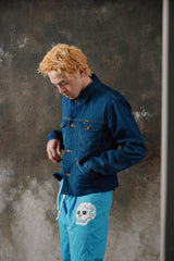 Vintage 1970s Wrangler No-Fault Denim Trucker Jacket 74136NV 美製罕見 14oz 加長版 牛仔丹寧夾克