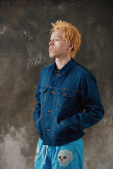 Vintage 1970s Wrangler No-Fault Denim Trucker Jacket 74136NV 美製罕見 14oz 加長版 牛仔丹寧夾克