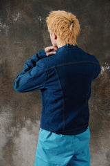Vintage 1970s Wrangler No-Fault Denim Trucker Jacket 74136NV 美製罕見 14oz 加長版 牛仔丹寧夾克