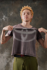 DAYTIMENOVELLA "TOYOTA" Distressed T-Shirt 紐約街頭品牌 豐田logo破壞水洗短T