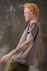 DAYTIMENOVELLA "TOYOTA" Distressed T-Shirt 紐約街頭品牌 豐田logo破壞水洗短T
