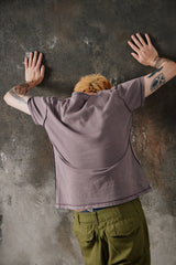 DAYTIMENOVELLA "TOYOTA" Distressed T-Shirt 紐約街頭品牌 豐田logo破壞水洗短T