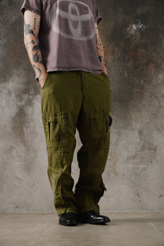 Vintage 2006 Canadian Military Issue Tactical Helicopter Crew FR Pants 加拿大空軍多口袋傘兵褲